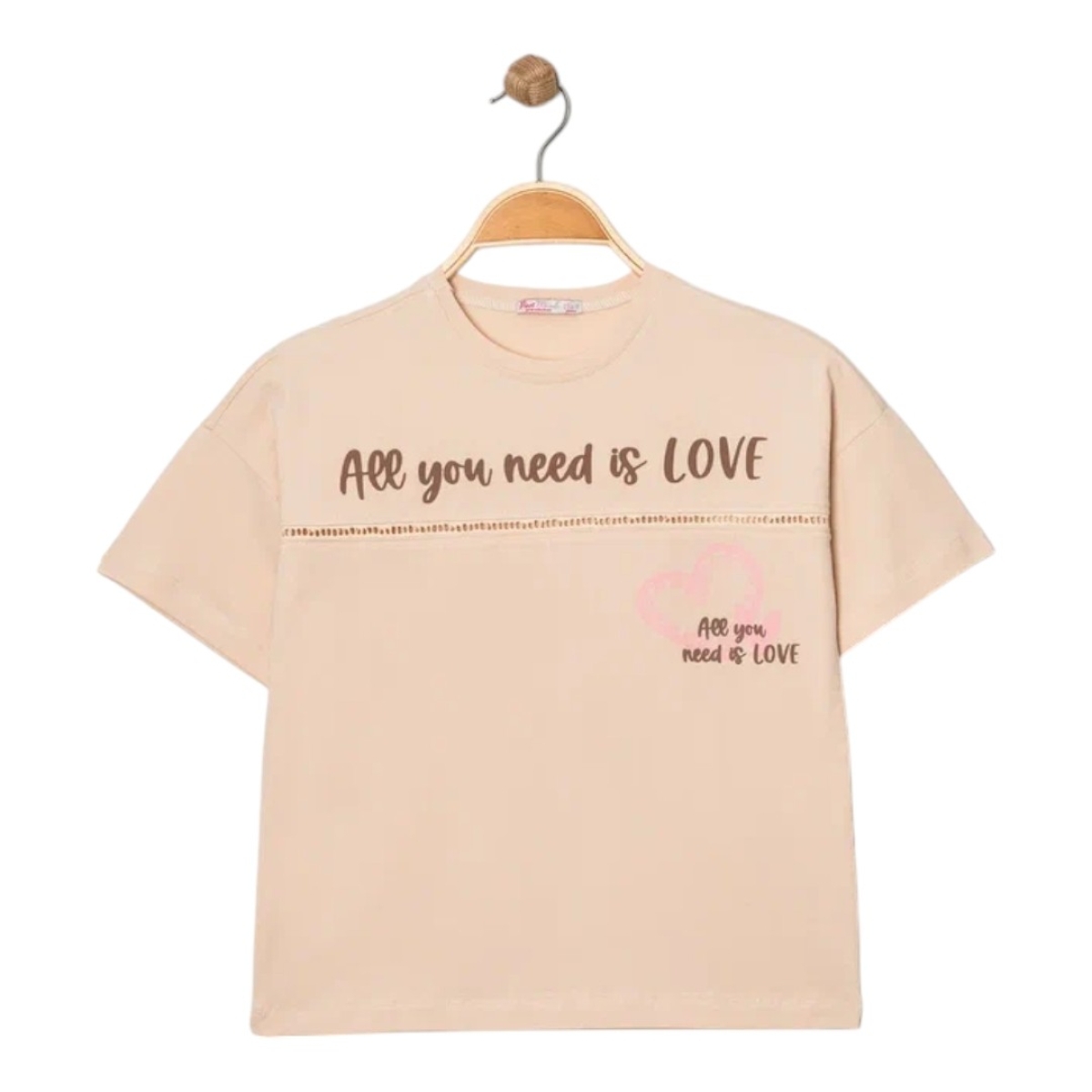 9-12 YAŞ KIZ ALL YOU NEED IS LOVE BADİ   050512103