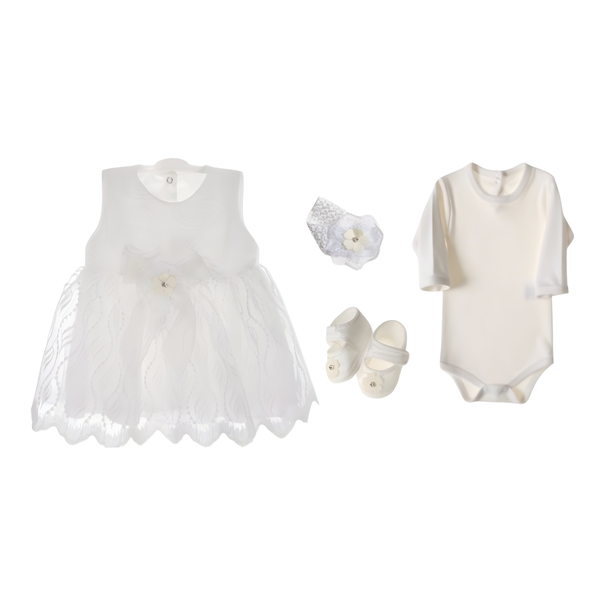 4 PARÇA KIZ MEVLÜTLÜK ELBİSE