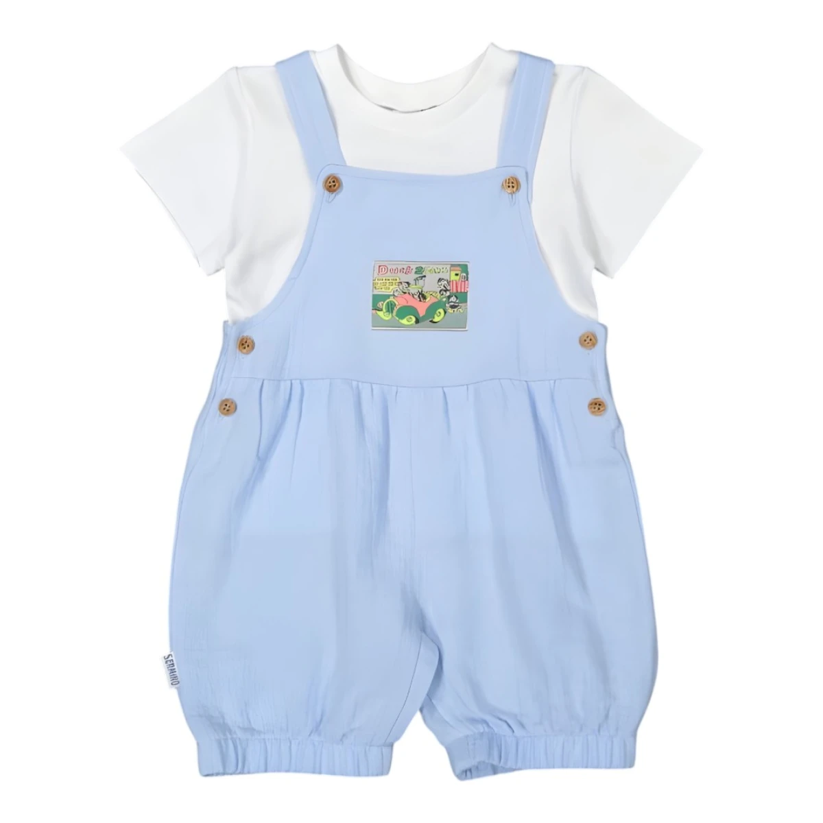 ARABALI ÖRDEK ARMALI BADİLİ SALOPET