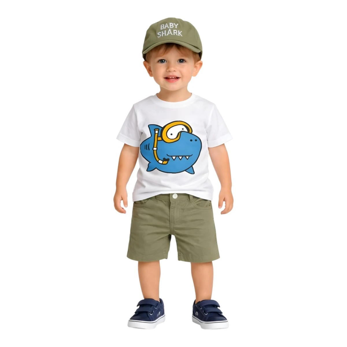BABY SHARK ŞAPKALI TAKIM
