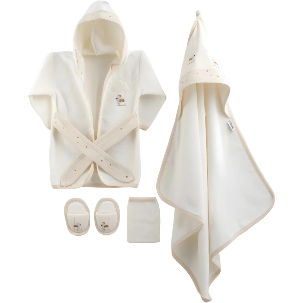 BULUTLU KUŞ BORNOZ SET
