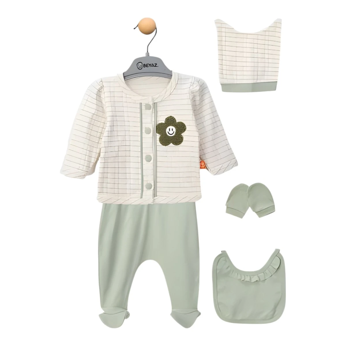 ÇİZGİLİ JAKARLI KIZ ZIBIN