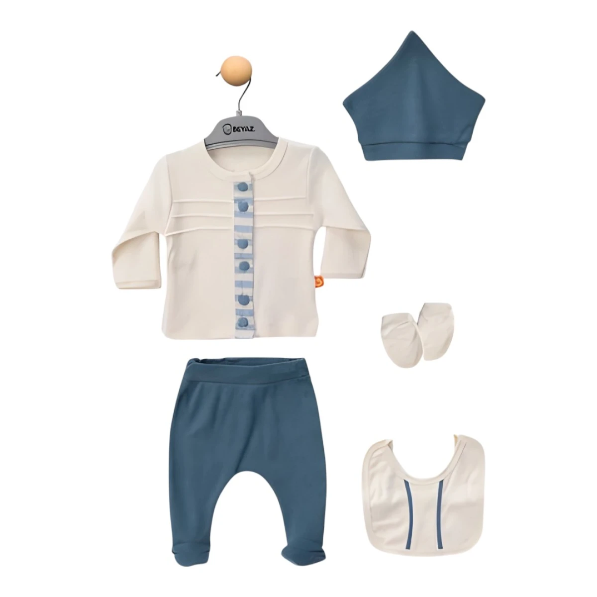 ÇİZGİLİ KIL BİYELİ ERKEK ZIBIN