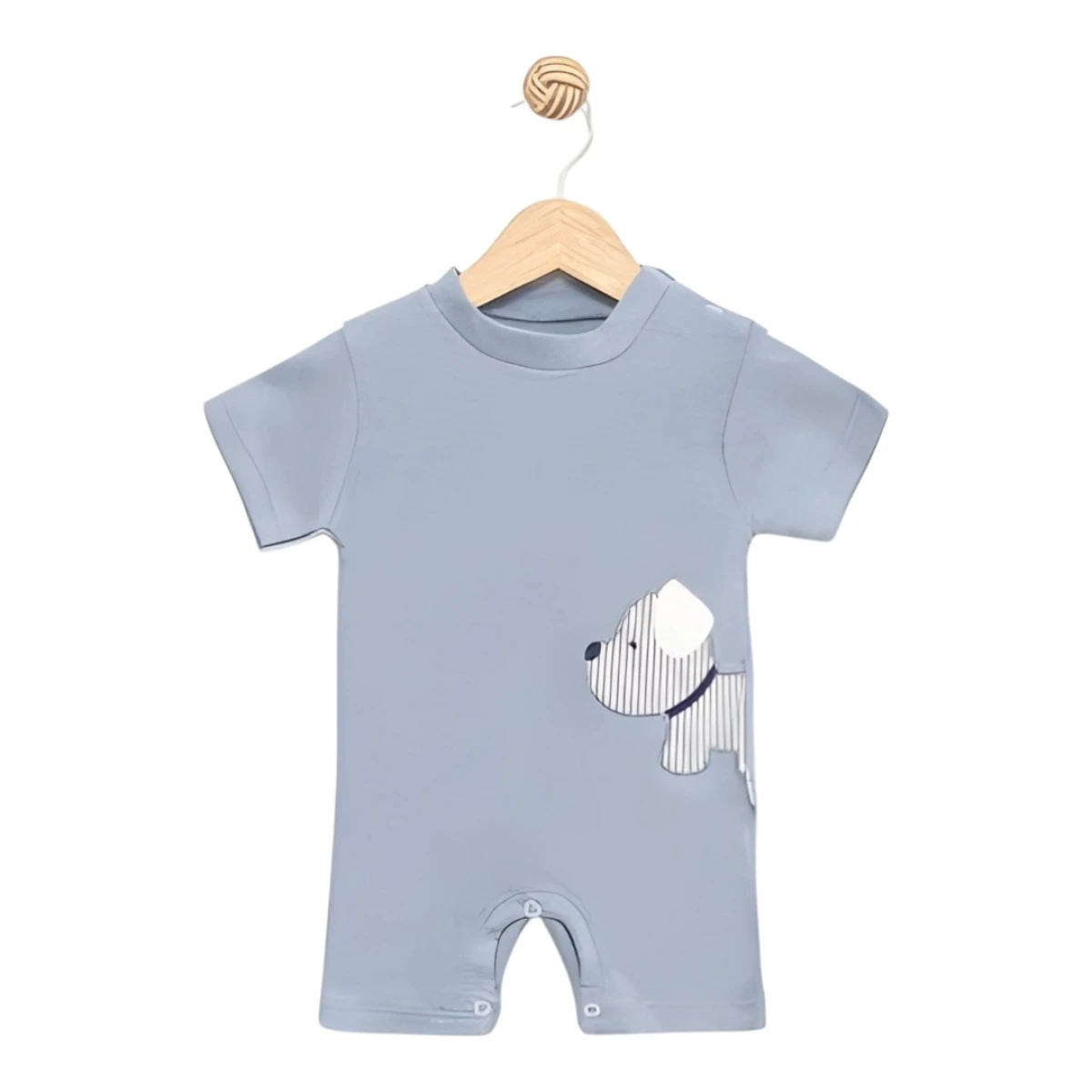 ÇİZGİLİ KÖPEK KISA TULUM