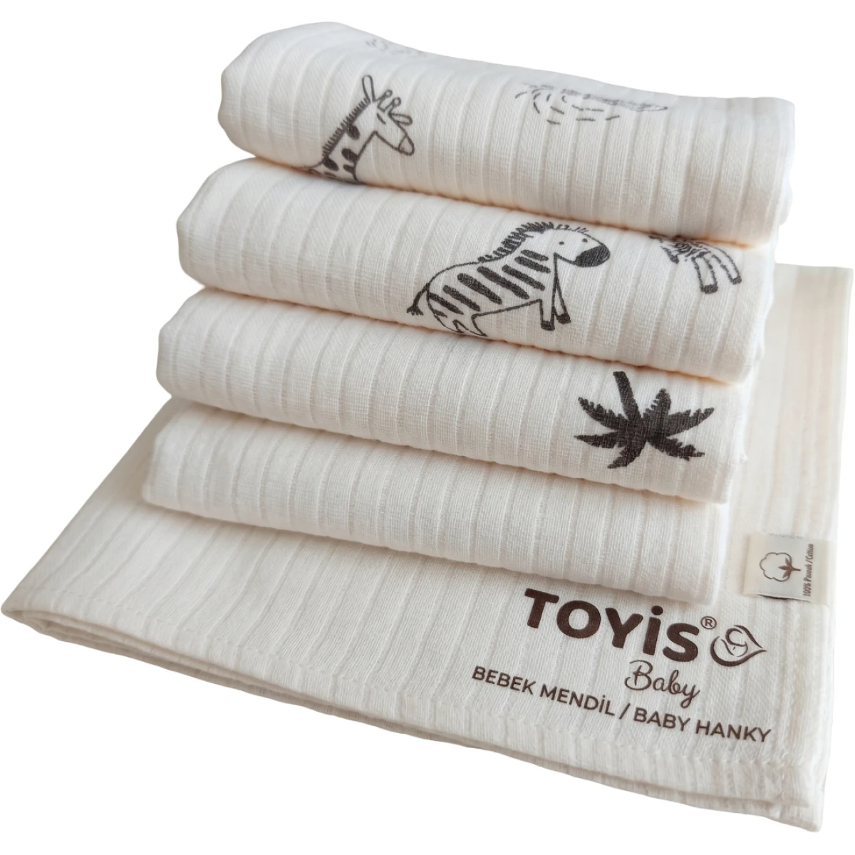 CRAFT KUTULU 7 Lİ ZÜRAFALI FİLLİ MENDİL