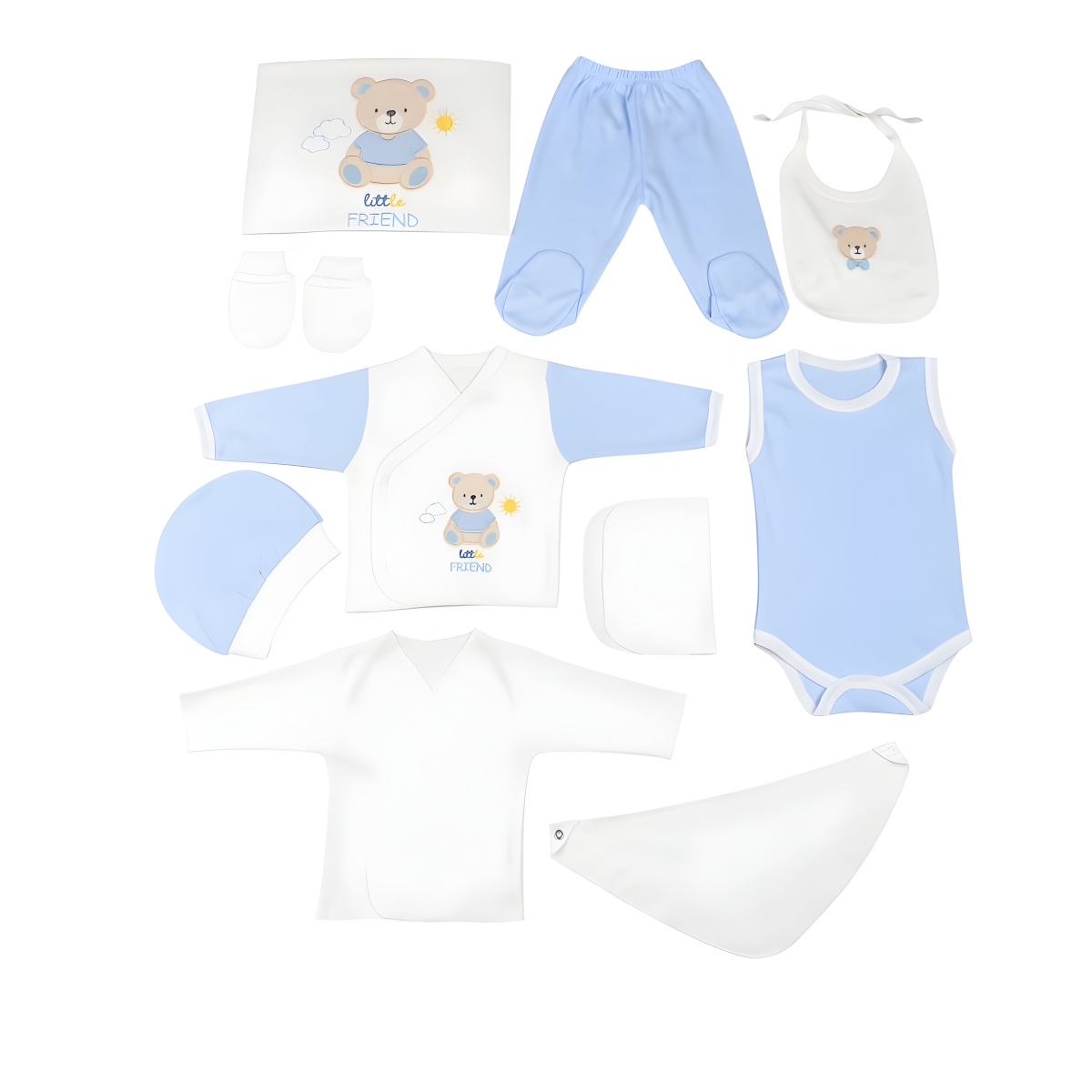 DAPSTER AYI İŞLEMELİ 10LU SET