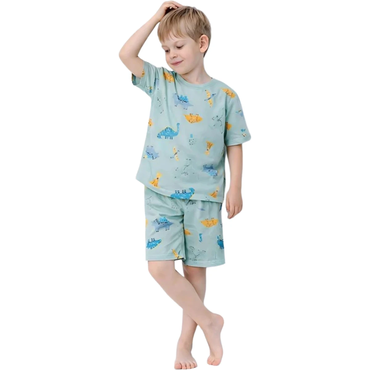 DİNOZORLAR DÜNYASI ŞORTLU 2LI TAKIM