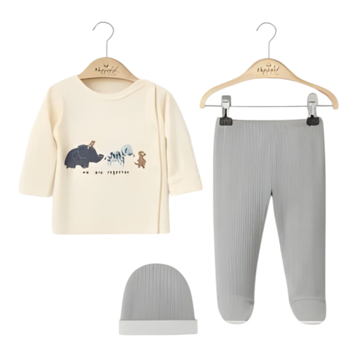 ELEPHANT SÜZENE NAKIŞLI ELDİVENLİ ZIBIN TAKIMI