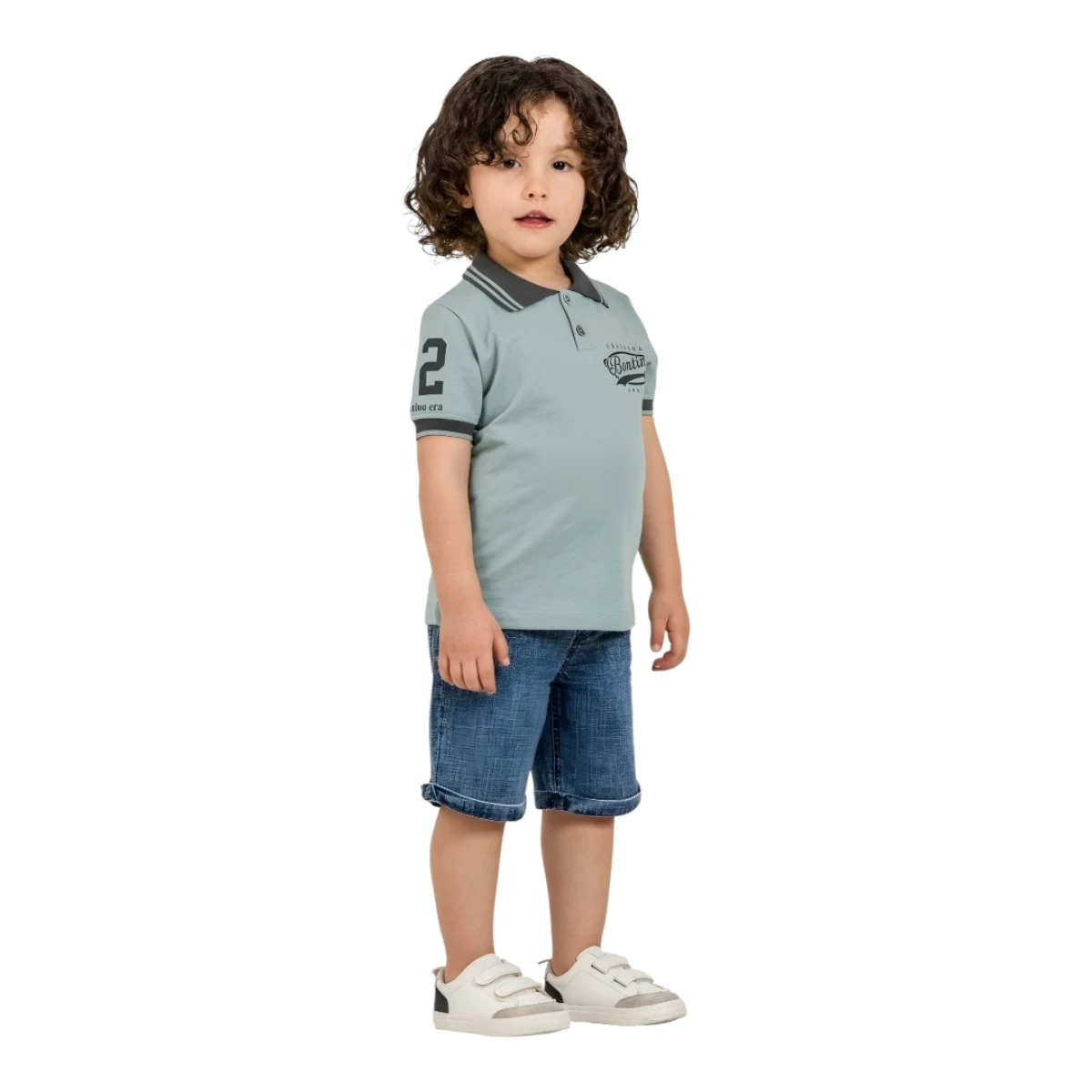 ERKEK BONTİNO BASKILI POLO YAKA 2\'Lİ TKM
