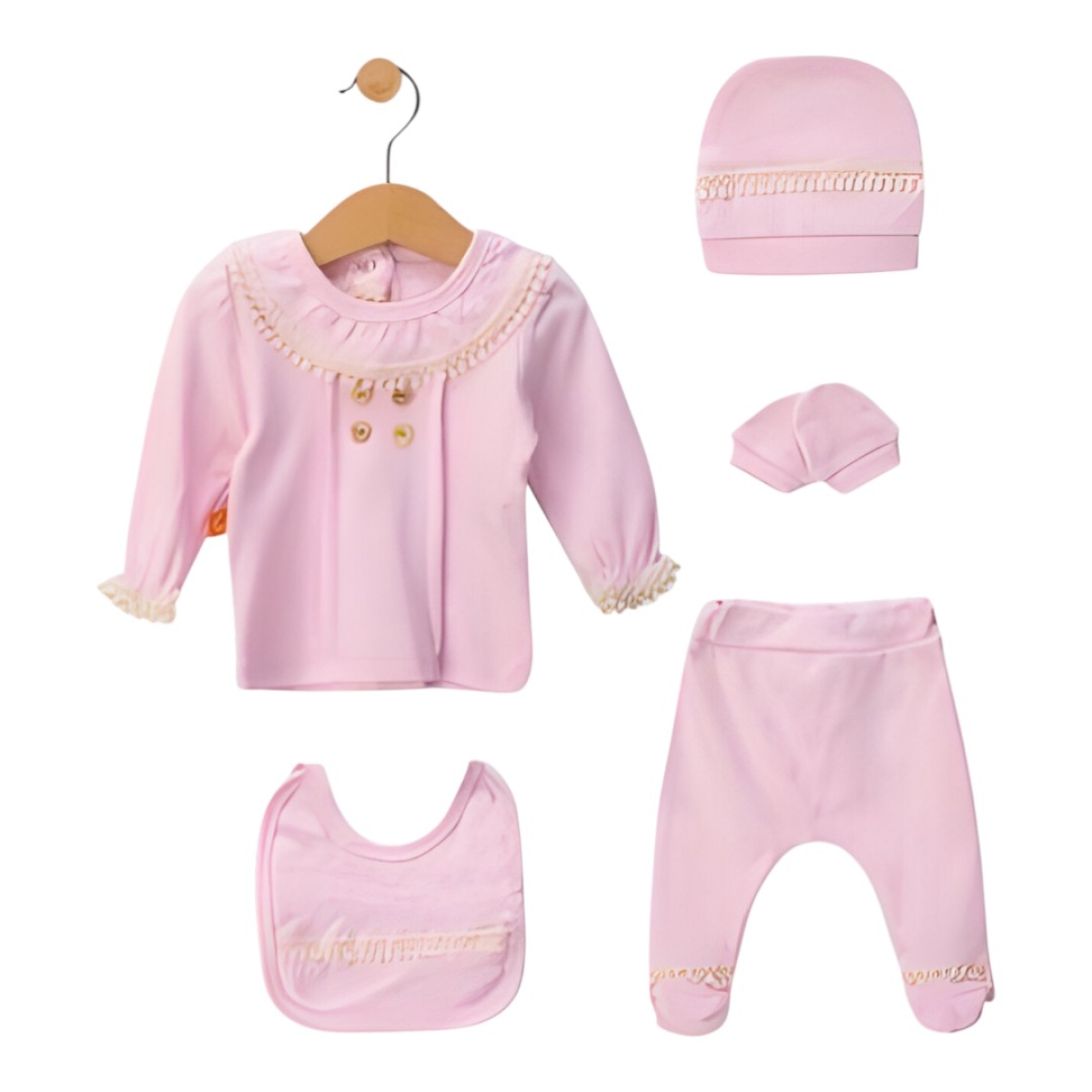 FIRFIRLI DANTELLİ KIZ ZIBIN