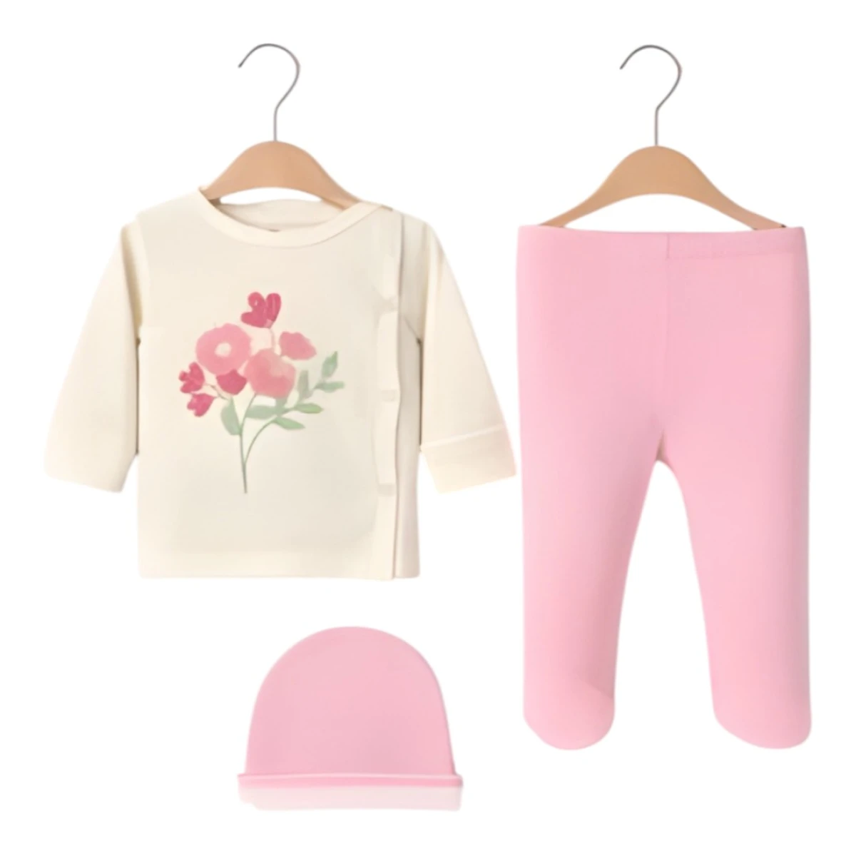 FLOWERS SÜZENE NAKIŞLI KIZ ELDİVENLİ ZIBIN TAKIMI