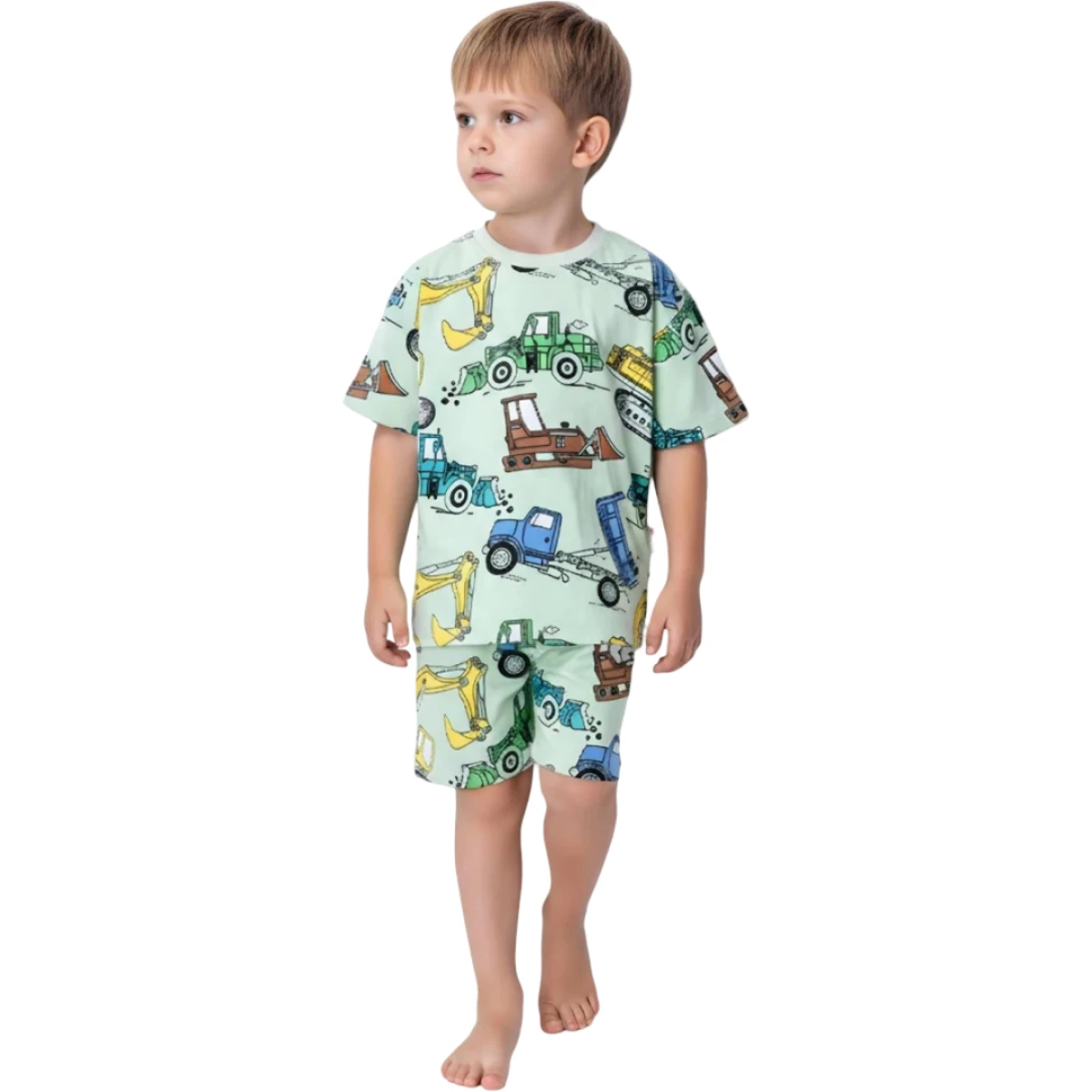 İŞ MAKİNELERİ ŞORTLU 2Lİ TAKIM