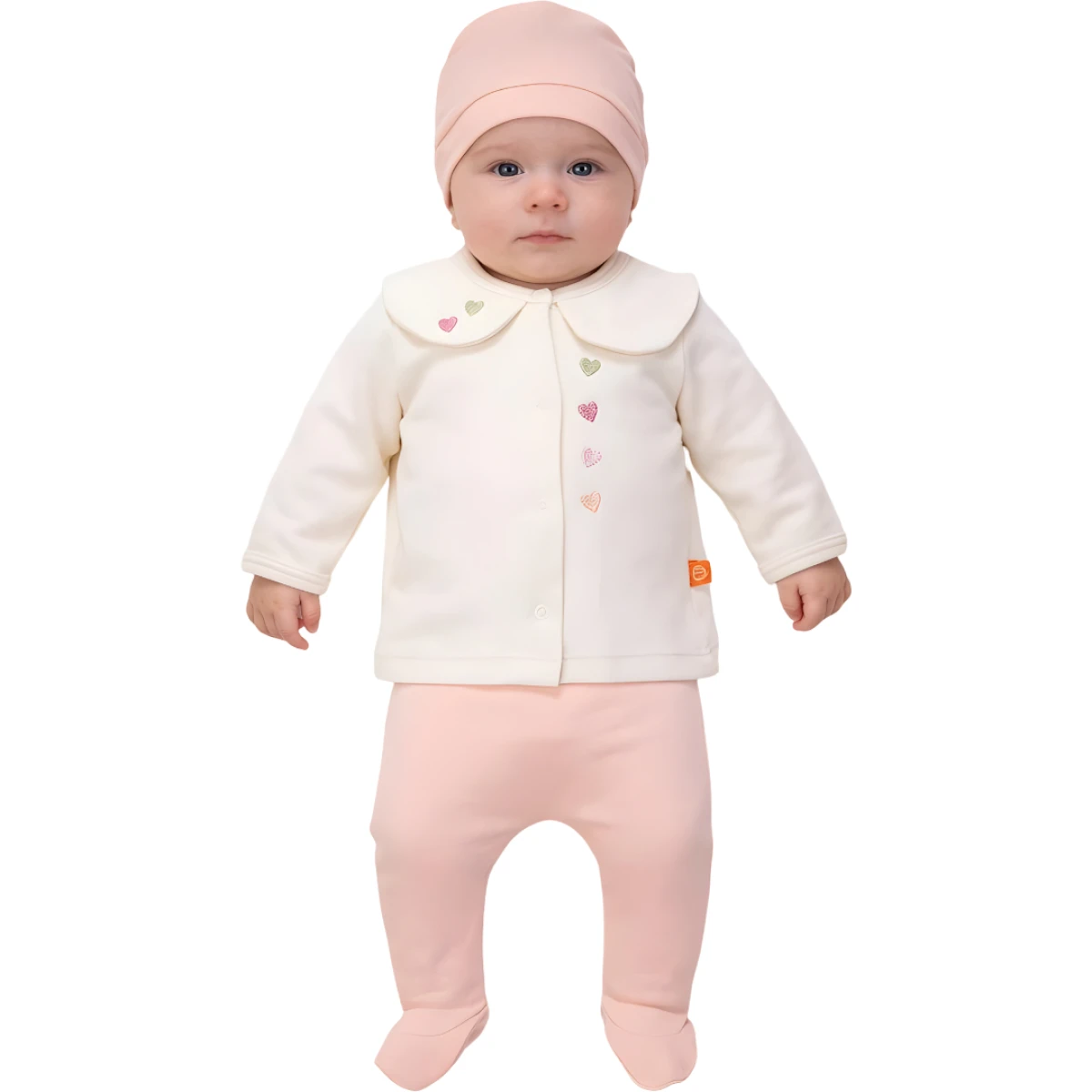 KALPLİ BEBE YAKALI KIZ ZIBIN