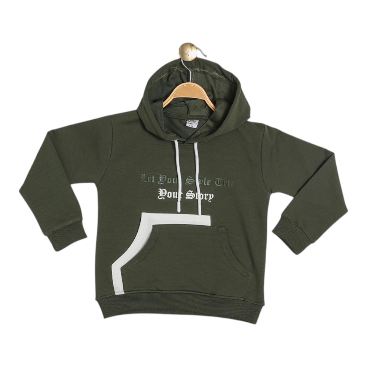 KAPSONLU KANGURU CEPLİ SWEATSHİRT