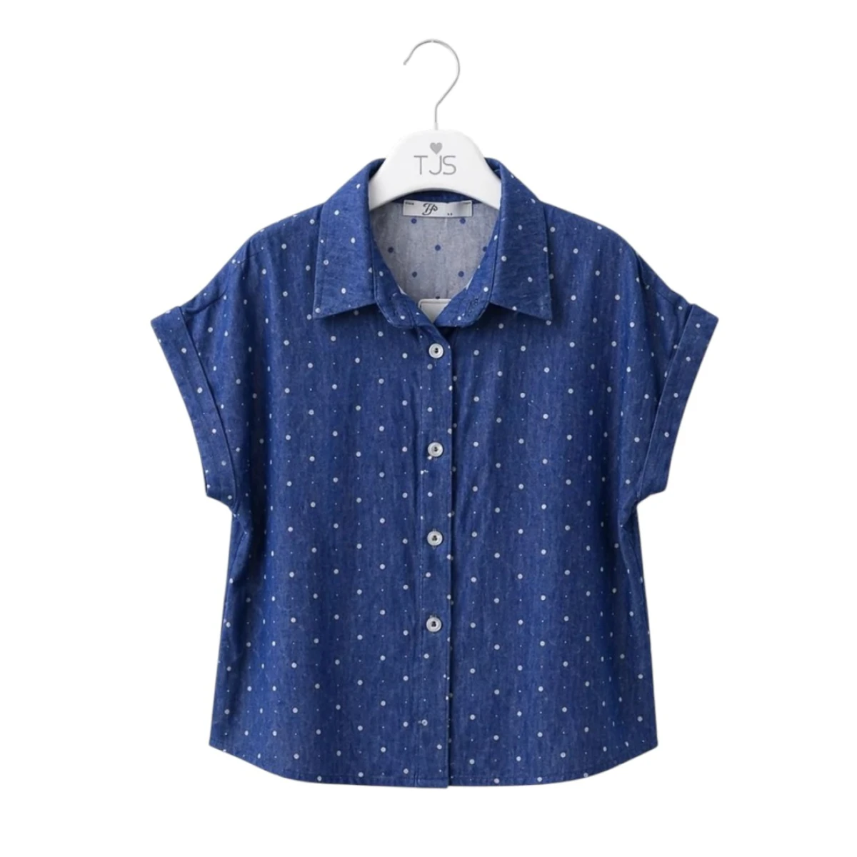 KIZ ÇOCUK DENİM GÖMLEK