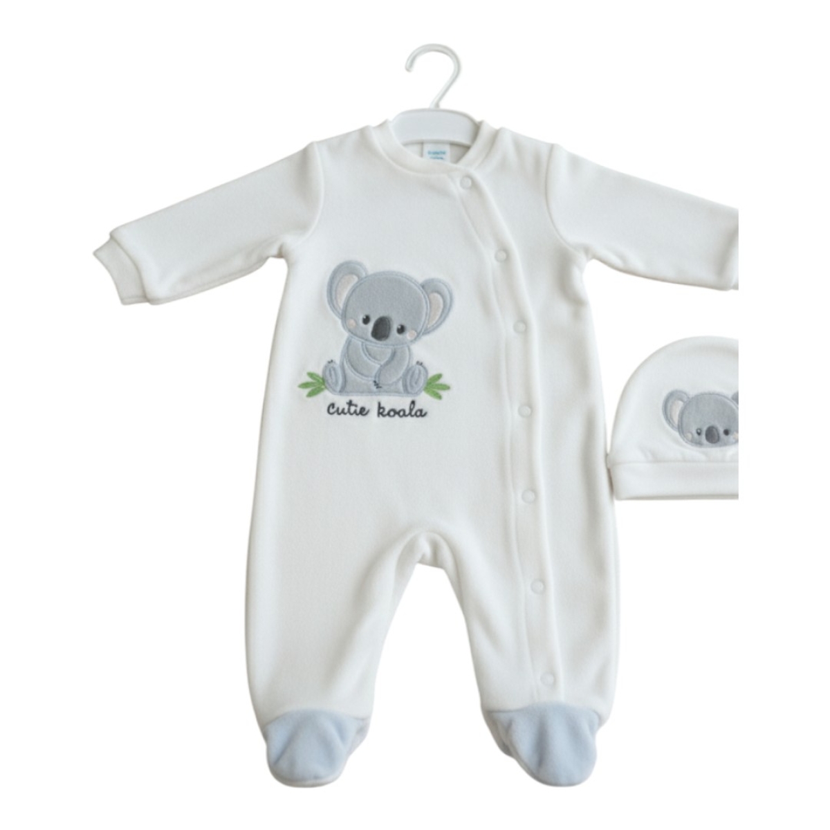 KOALA NAKIŞLI KADİFE TULUM