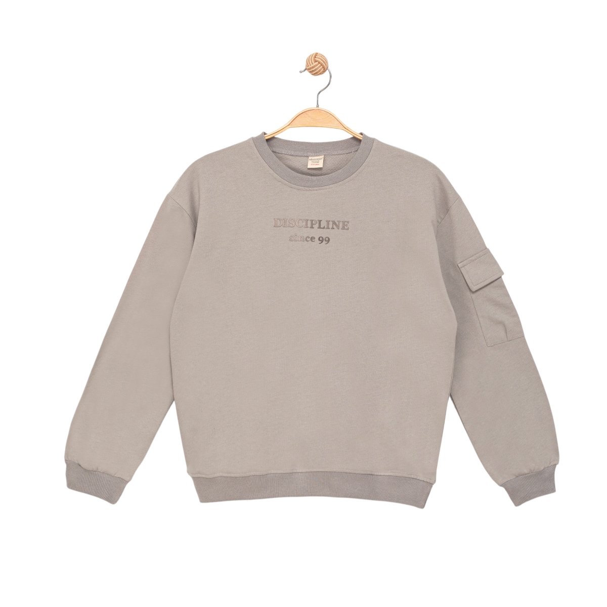 KOLU CEP DETAYLI 2 İP SWEAT