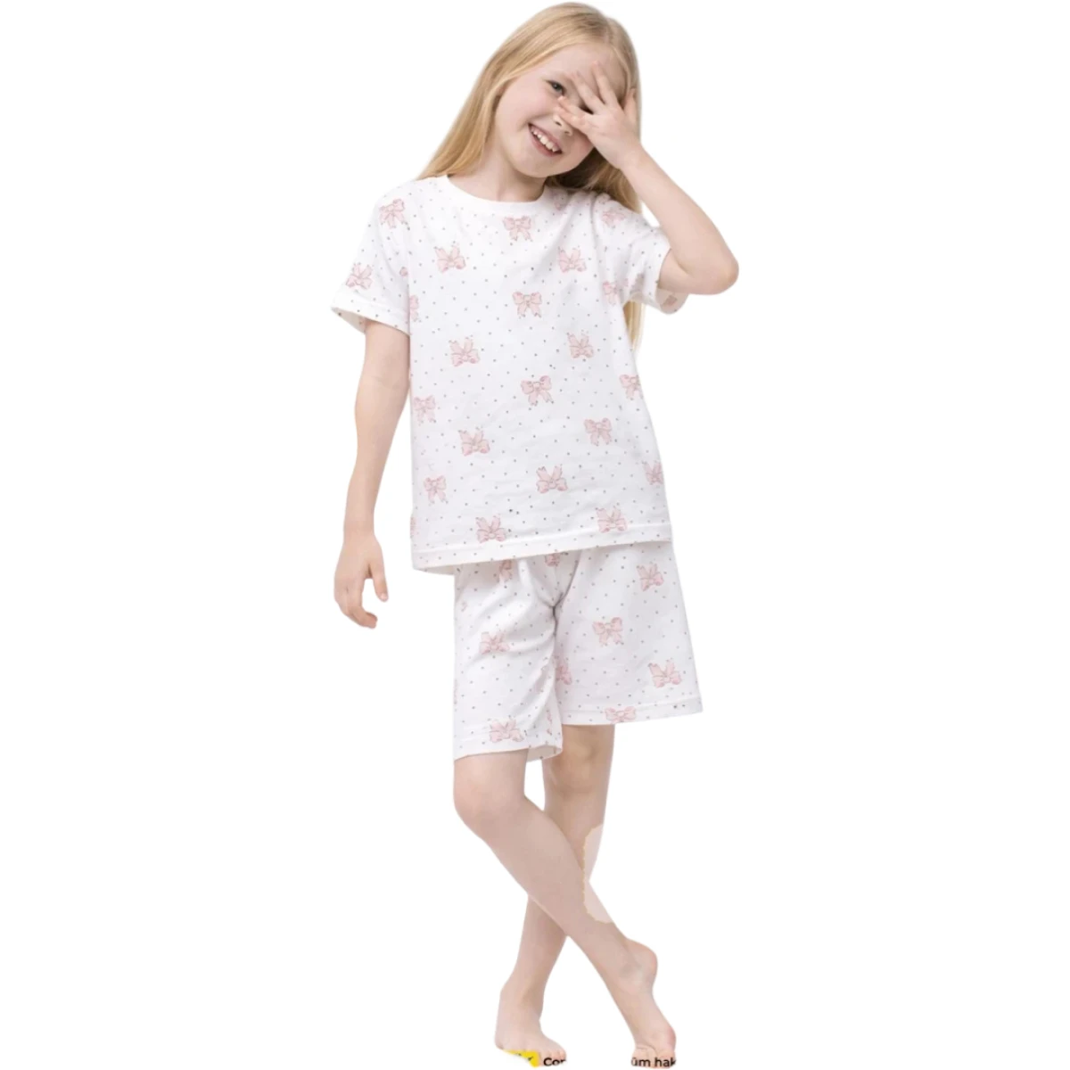 KURDELE DESEN ŞORTLU 2Lİ TAKIM