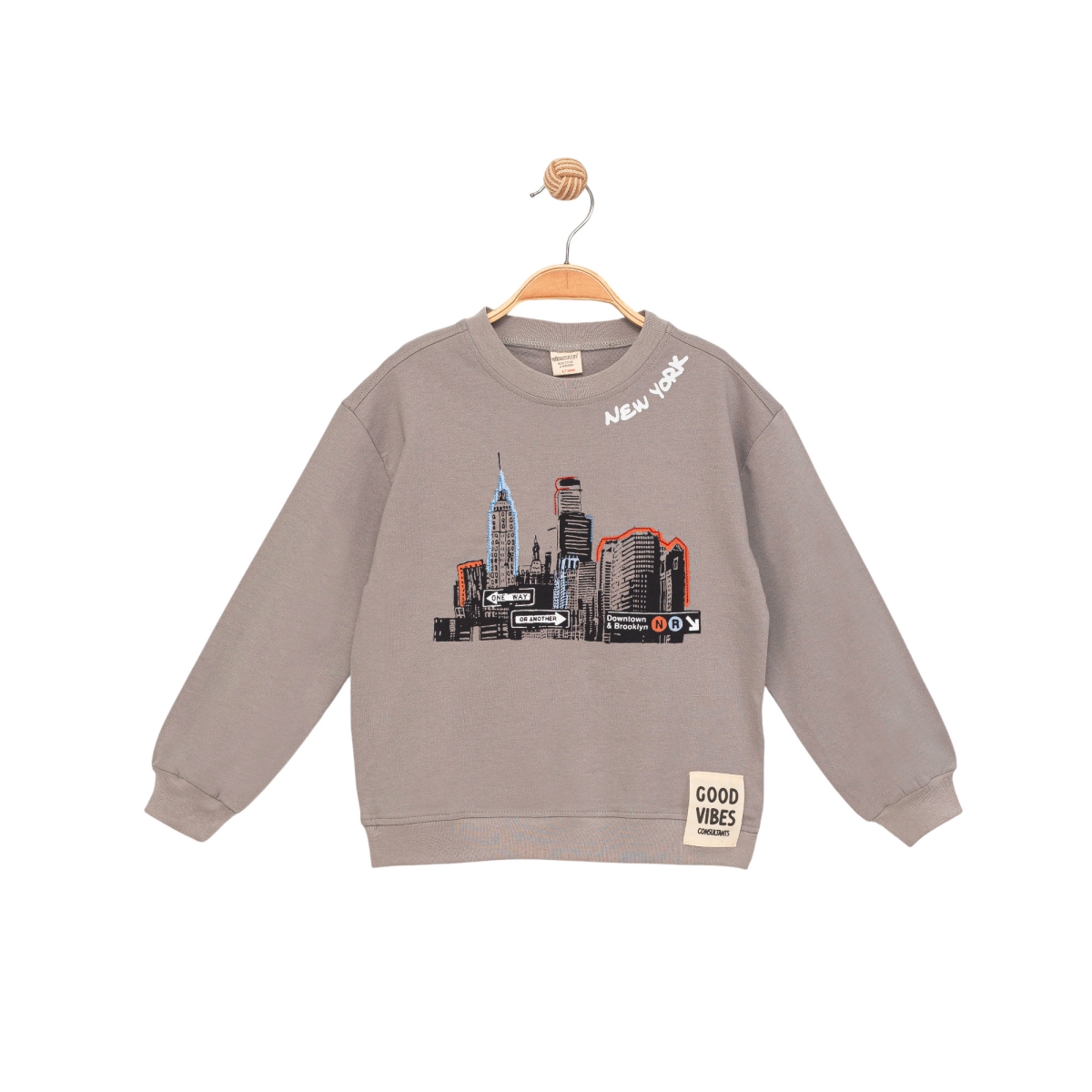NEWYORK BASKI VE NAKIŞI SWEAT