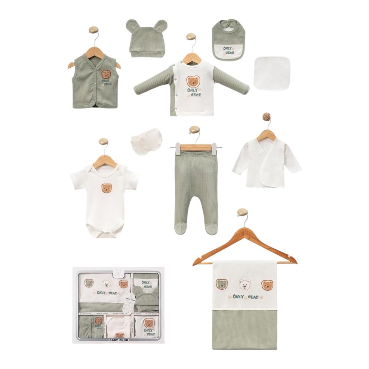 ONLY BEAR RAPORLU 10 LU SET