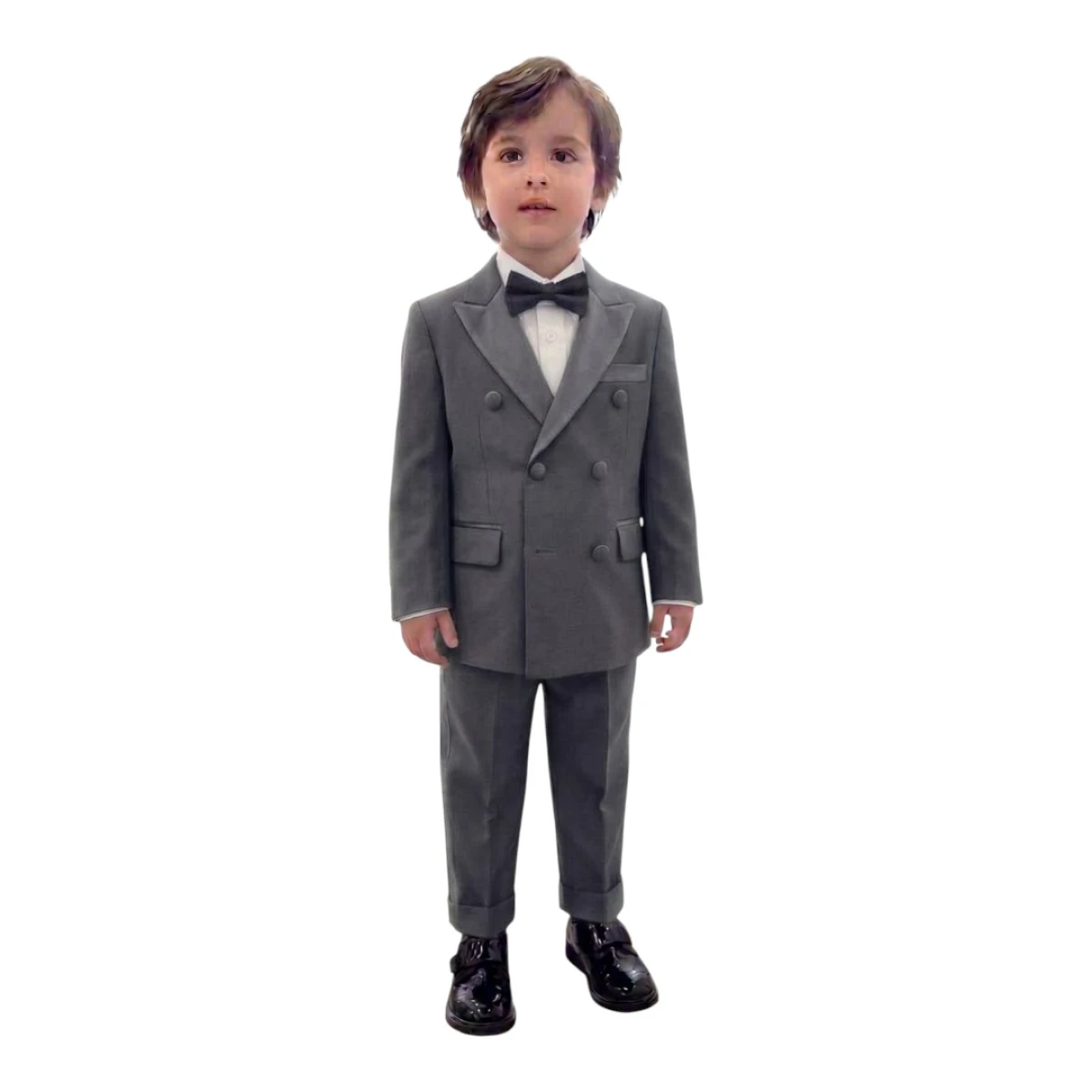 OSCAR SATEN YAKA KRUVAZE CEKETLİ TAKIM