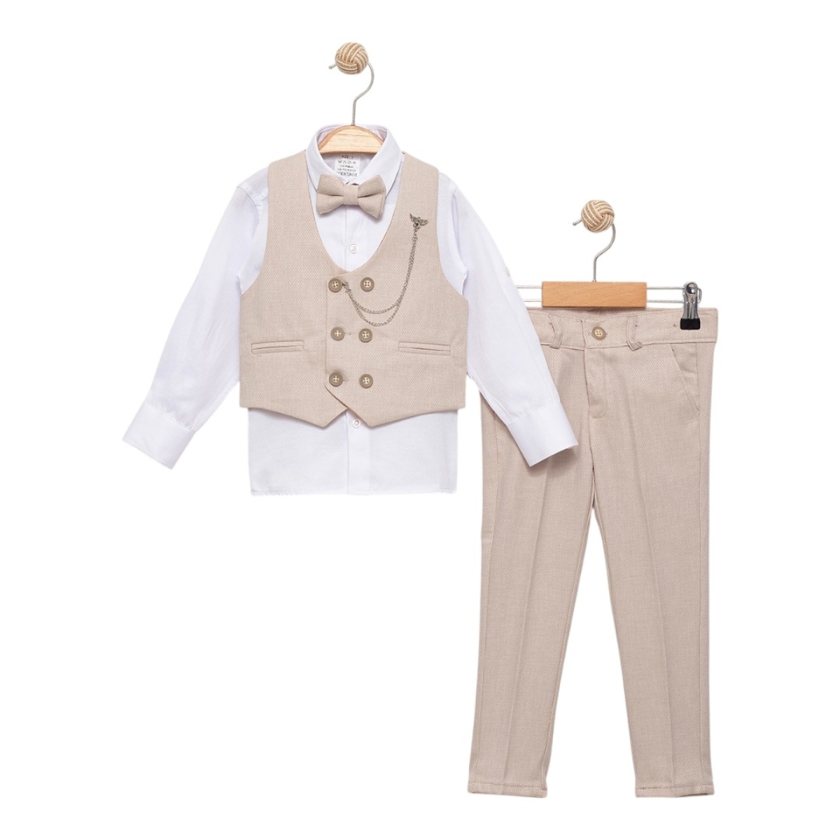 planet 6 düğme yelekli tam takım    13385350