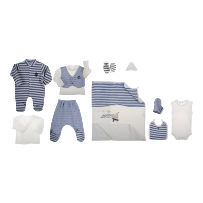 10\'LU BEBE SET - JAKARLI GEMİCİ