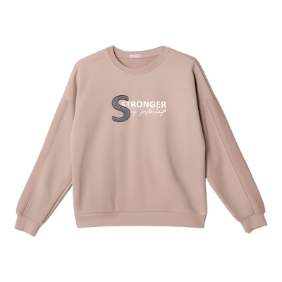 13-16 YAŞ KIZ DİYAGONEL STRONGER SWEAT