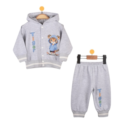 2 İP KAPÜŞONLU TİGER TAKIM