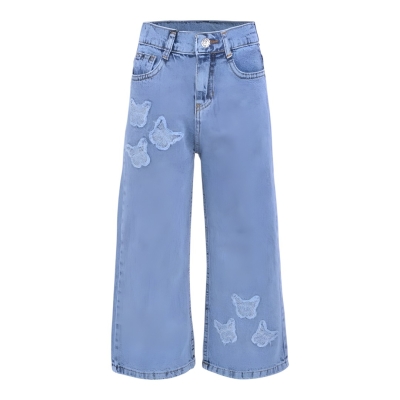 3 KELEBEK NAKIŞ GP PAMUKLU KOT PANT