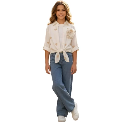 9-12 KIZ GÖMLEKLİ TAKIM