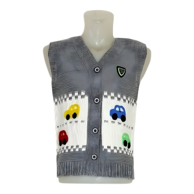 ARABA MOTİFLİ YELEK