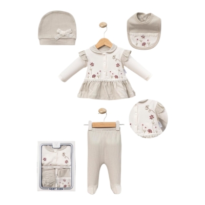 ARILI RAPORLU BEBE YAKALI 5 Lİ SET