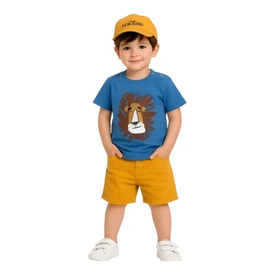 ASLAN BASKILI ŞAPKAI TAKIM
