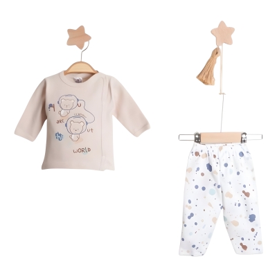 ASTRONOT BASKILI PATİKSİZ ZIBIN TAKIMI