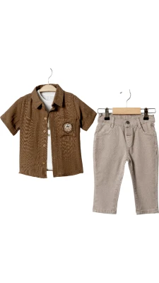 AYLIK MÜSLİN GÖMLEKLİ