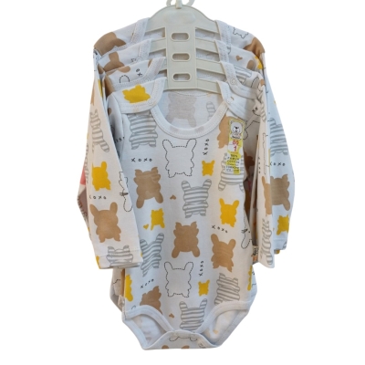 BABYTOO BUYUK TAVSAN DESENLİ UZUN KOLLU BADİ