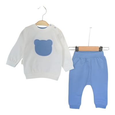 BEAR NAKIŞLI ERKEK İKİLİ TAKIM