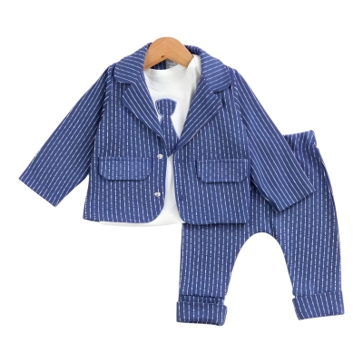 BEBELLOVE ÇİZGİLİ ERKEK ÇEKET