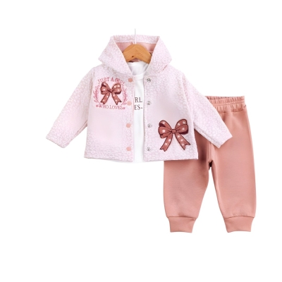 BEBELLOVE FİYONK NAKIŞLI KIZ TAKIM