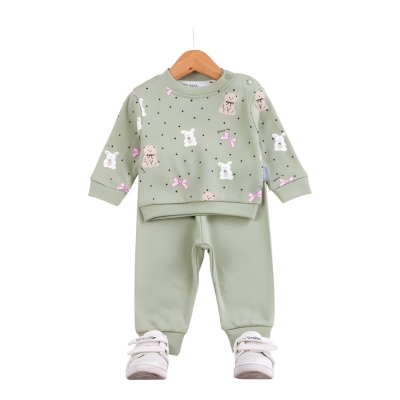 BEBELLOVE TAVŞAN BASKILI KIZ TK