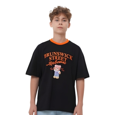 BİSİKLET YAKA T-SHIRT
