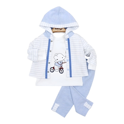 BİSİKLETLİ FİL 3-LÜ KAPLU TKM