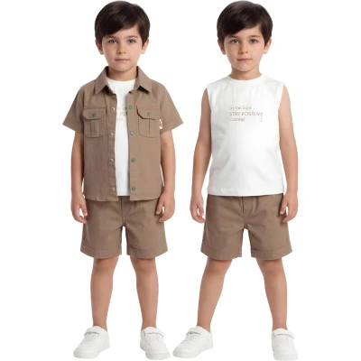 BOMLO ÇİFT CEBLİ ERRKEK GÖMLEK