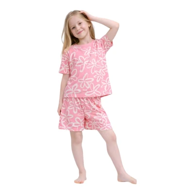 BÜYÜK ÇİÇEKLER ŞORTLU 2Lİ TAKIM