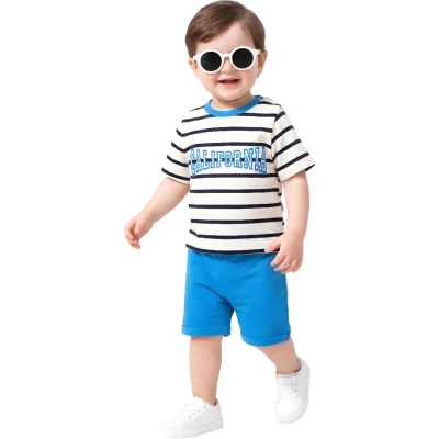 CALIFORNİA BASKILI ERKEK YAZLIK TAKIM