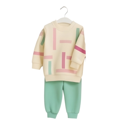 ÇİZGİ DESENLİ 3 İPLİK TAKIM