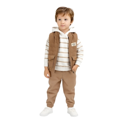 CİZGİLİ ÜCLÜ TAKIM