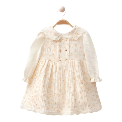 DANTEL KOLLU ÇOCUK ELBİSE