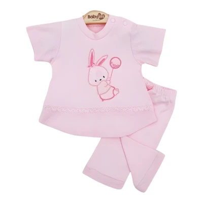 DETAYLI TAVŞAN NAKIŞLI 2,Lİ SWEAT TKM